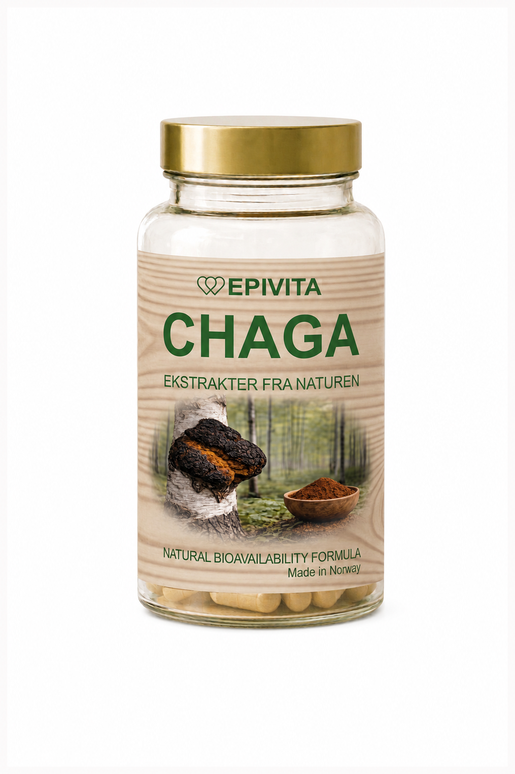 Epinutrics Chaga (60 kps.)